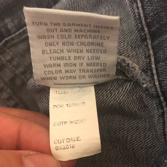 TORRID Jean Jacket Women's Size 3XL Blue Denim Round Neckline Pockets - Picture 7 of 10